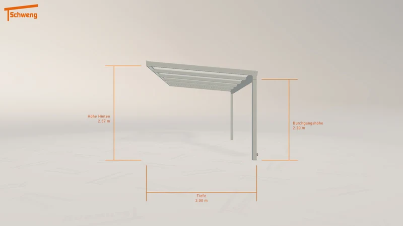 #DE Schweng Terrassenüberdachung S350 (ID rjy7gp)