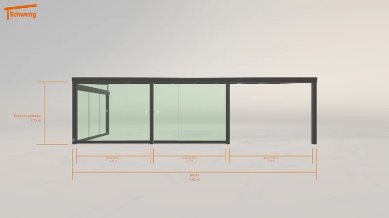 #DE Schweng Terrassenüberdachung S400 (ID 425mxd)