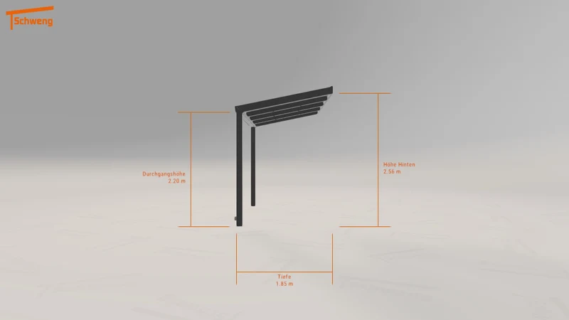 #DE Schweng Terrassenüberdachung S350 (ID mjvxr5)