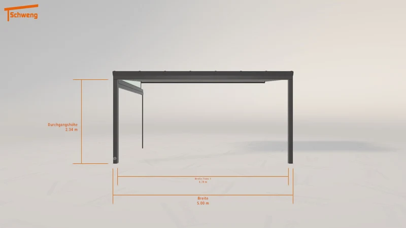 #DE Schweng Terrassenüberdachung S350 (ID mjv979)