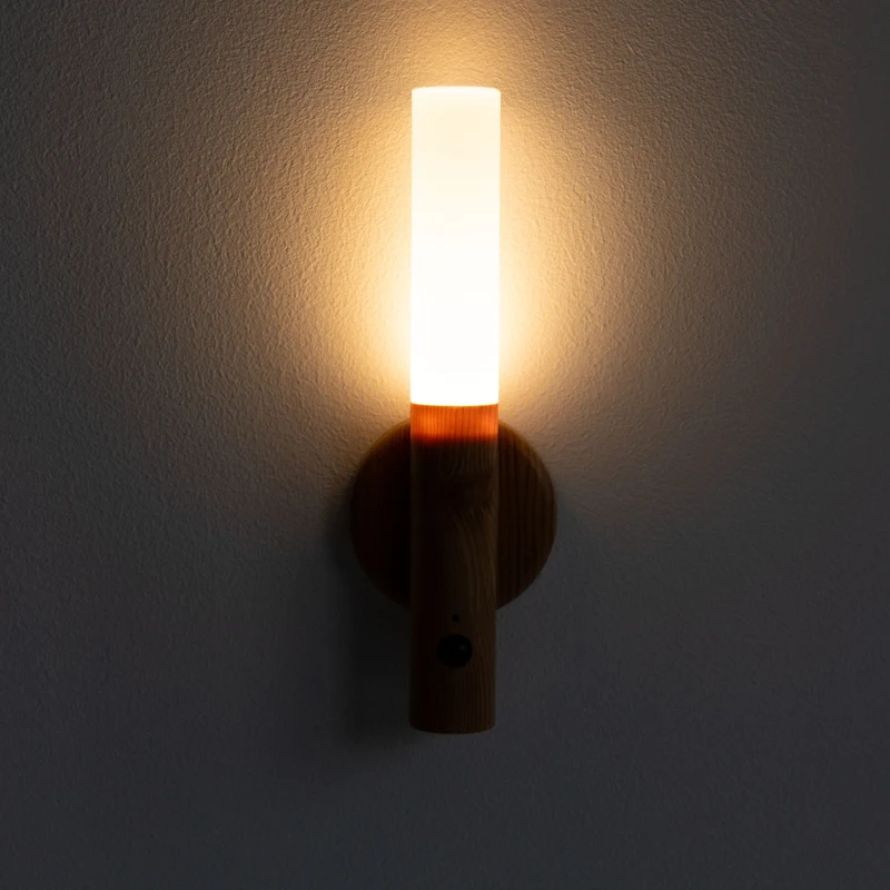 LED Nachtlicht mit Bewegungsmelder – Wiederaufladbar, Magnetisch & Kabellos