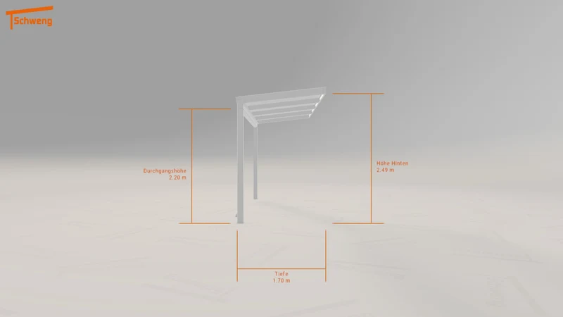 #DE Schweng Terrassenüberdachung S350 (ID 772bwp)