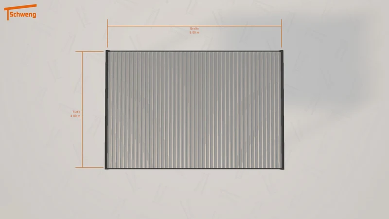 #DE Schweng Flachdachcarport C600 (ID dvdndy) #MTG
