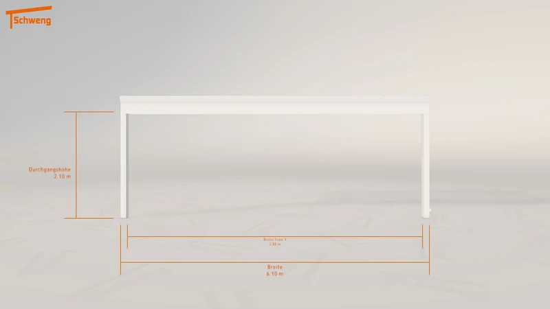 #DE Schweng Pultdachcarport S350 (ID k2vrgg)