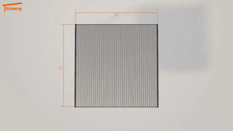 #DE Schweng Flachdachcarport C600 (ID 9wrxng) #MTG