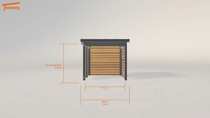 #DE Schweng Pultdachcarport S350 (ID bkdj9m) #MTG