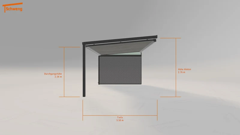 #DE Schweng Terrassenüberdachung S350 (ID 9wr9d5)