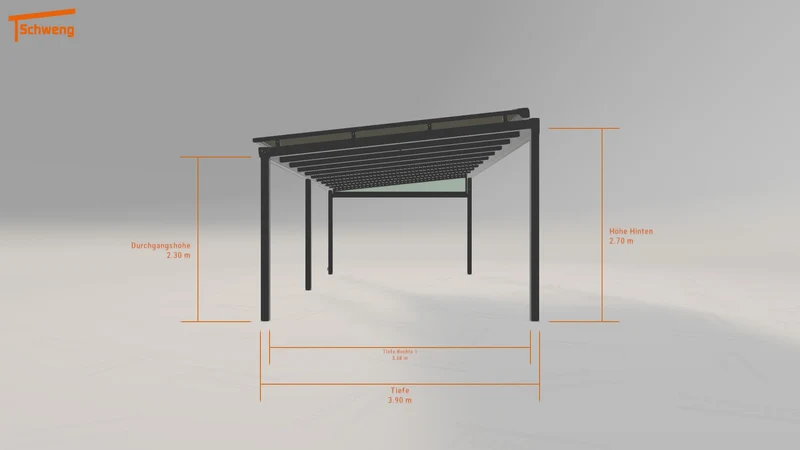 #CH Schweng Terrassenüberdachung S400 (ID bkd8g5)