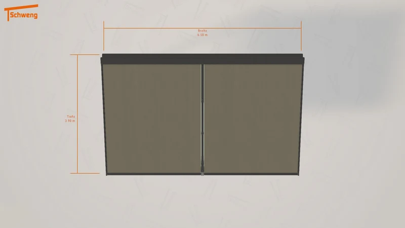 #CH Schweng Terrassenüberdachung S400 (ID bkd8g5)