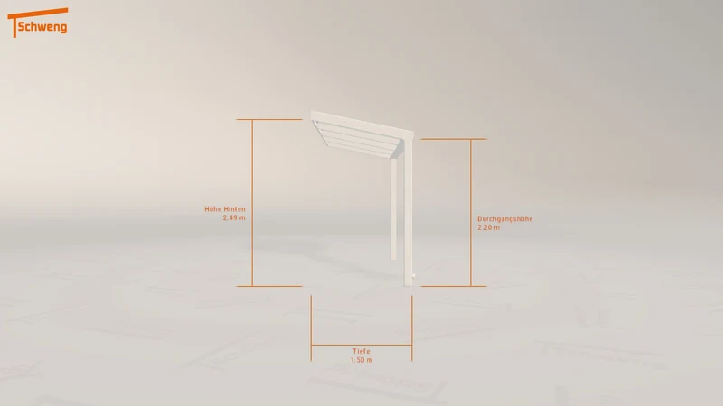 #DE Schweng Terrassenüberdachung S350 (ID x7zknn)