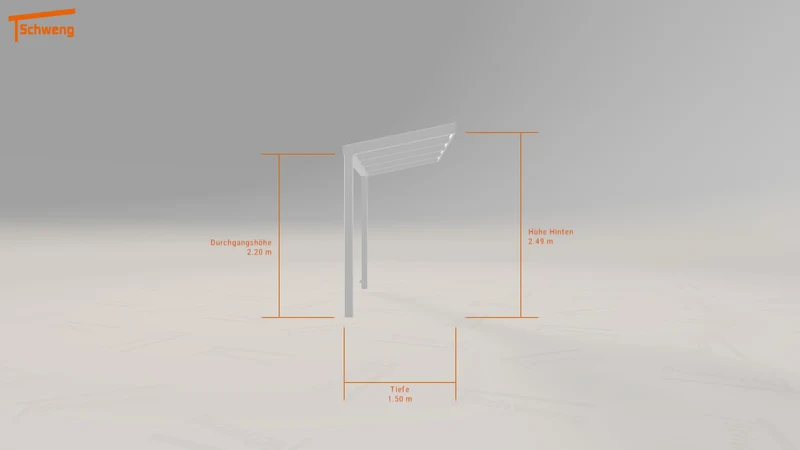 #DE Schweng Terrassenüberdachung S350 (ID x7zknn)