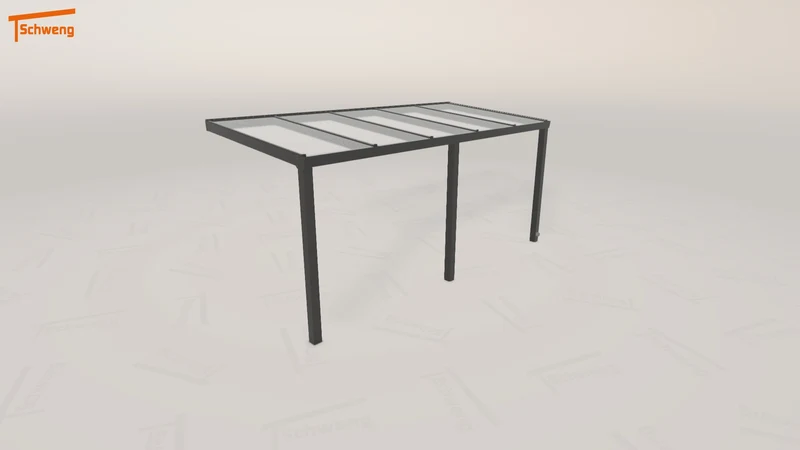 #CH Schweng Pultdachcarport S350 (ID qd9338)