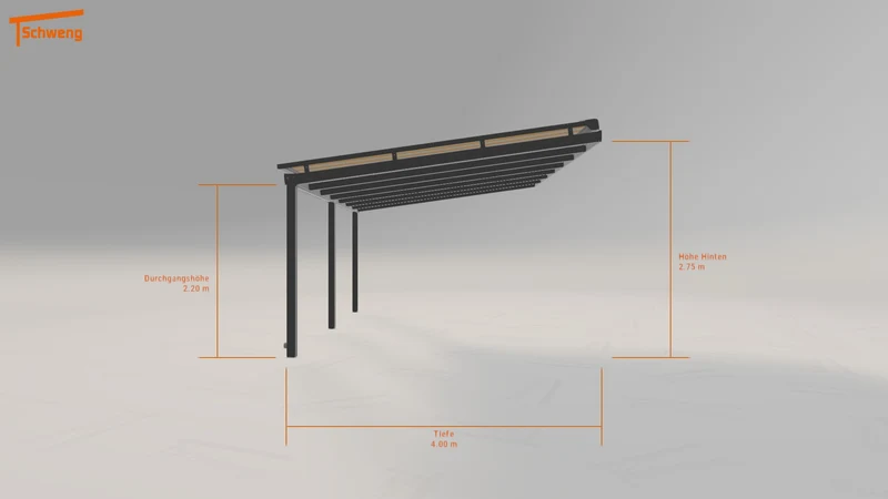 #DE Schweng Terrassenüberdachung S400 (ID w3jnn7)