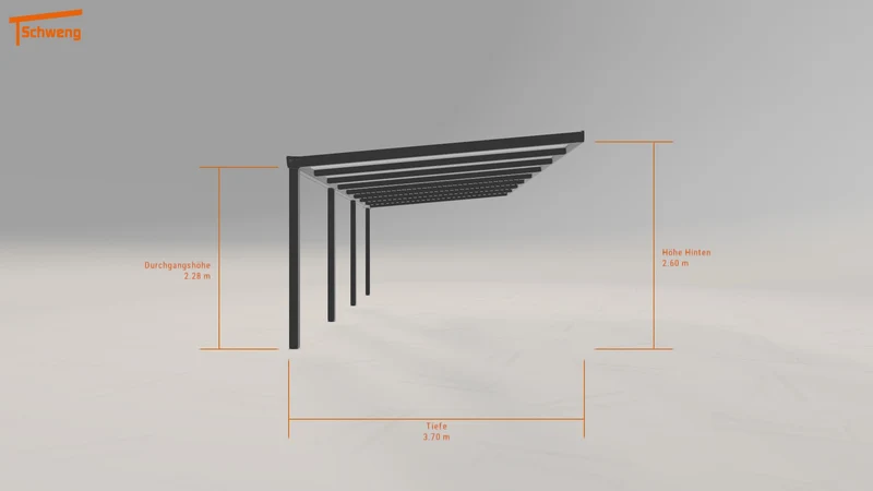 #DE Schweng Terrassenüberdachung S400 (ID w3jnr7)