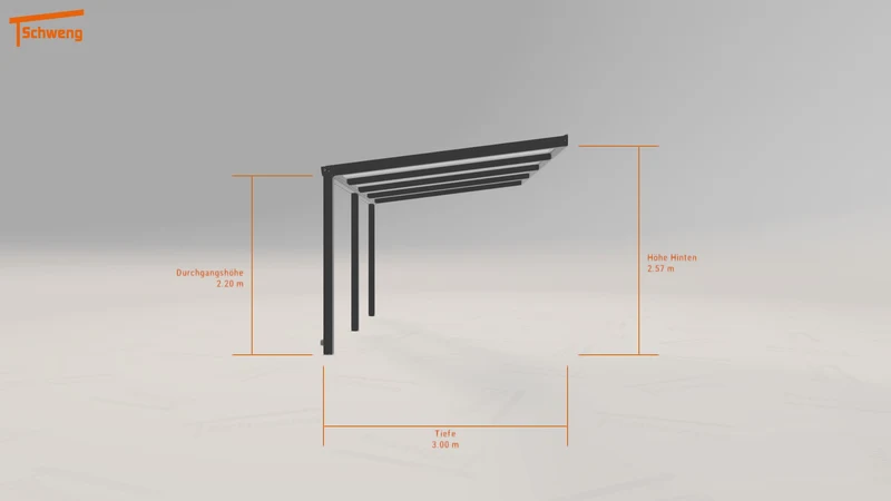 #DE Schweng Terrassenüberdachung S350 (ID jjgpwx)