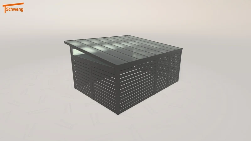 #DE Schweng Pultdachcarport S400 (ID n5vdkj) #MTG