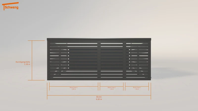 #DE Schweng Pultdachcarport S400 (ID n5vdkj) #MTG