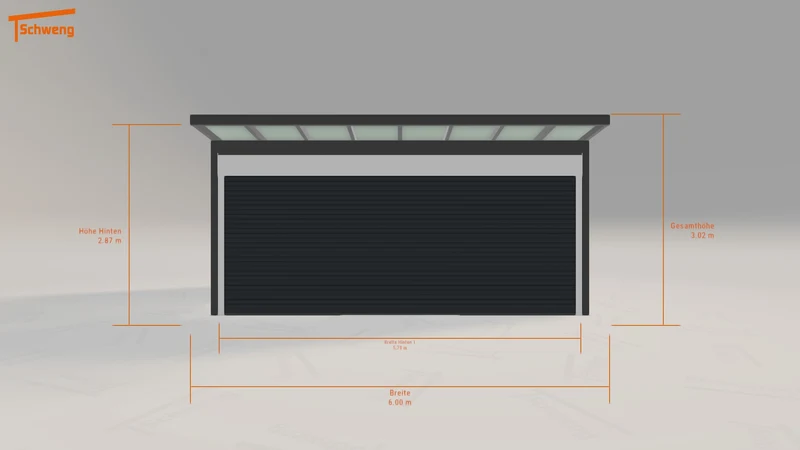 #DE Schweng Pultdachcarport S400 (ID n5vdkj) #MTG