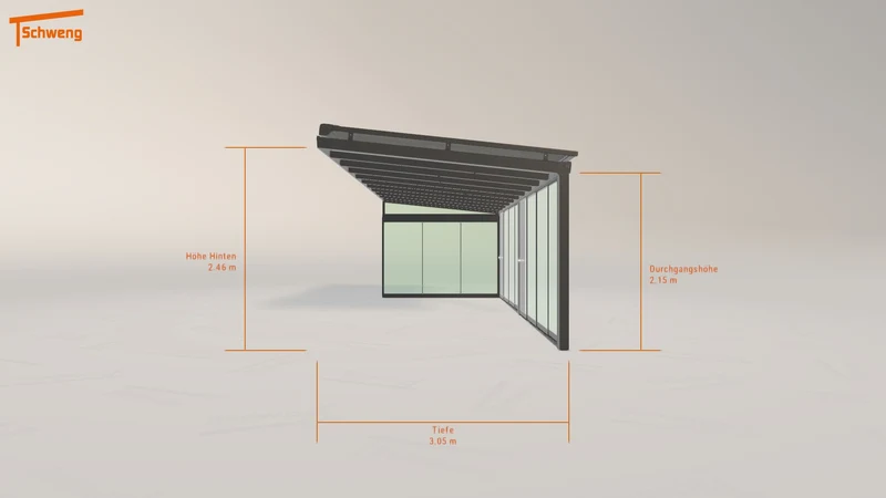 #DE Schweng Terrassenüberdachung S400 (ID x7zg38)