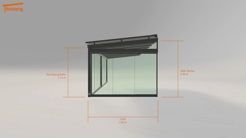 #DE Schweng Terrassenüberdachung S400 (ID x7zg38)