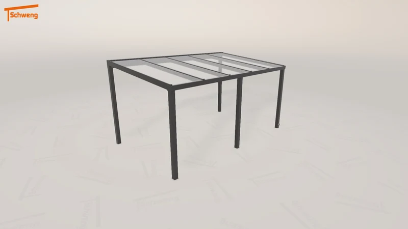 #DE Schweng Pultdachcarport S350 (ID 5m7vnw)
