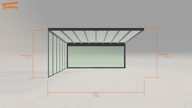 #DE Schweng Terrassenüberdachung S400 (ID x7zg98)