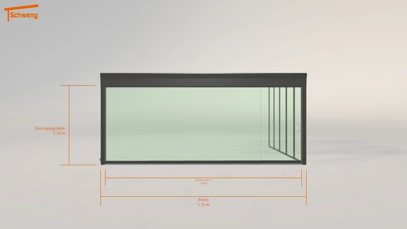 #DE Schweng Terrassenüberdachung S400 (ID 5m7v8w)