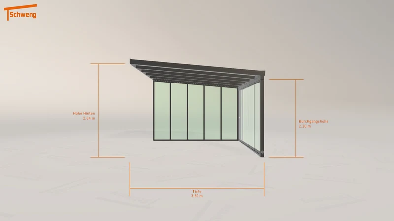 #DE Schweng Terrassenüberdachung S400 (ID 33yb7y)