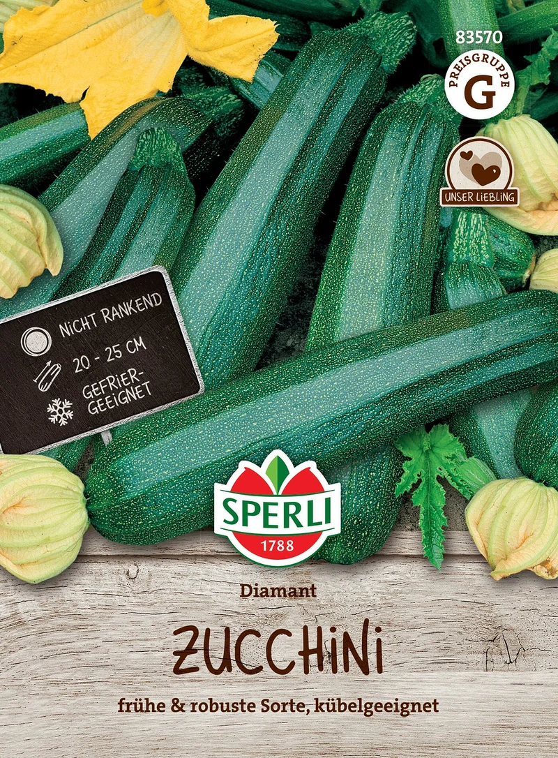 SPERLI Zucchini-Samen 'Diamant', F1