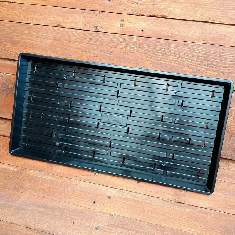 1020 Bootstrap Farmer Shallow Trays | With Holes | Heavy Duty Microgreens Or Seedling Trays