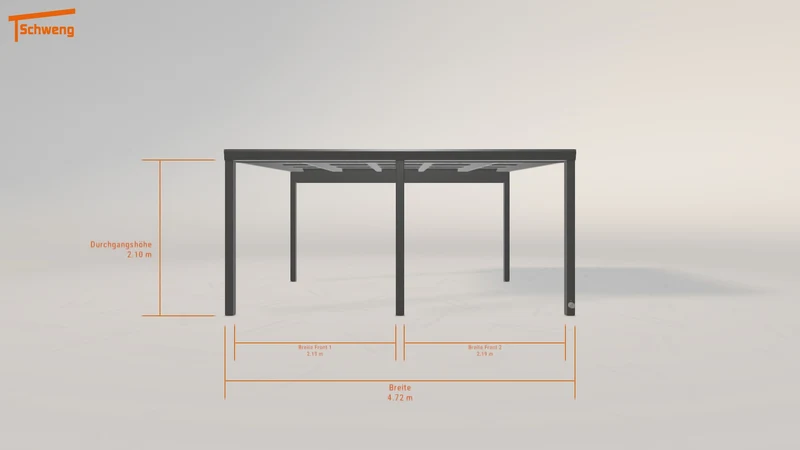 #DE Schweng Pultdachcarport S400 (ID x7zkxn)