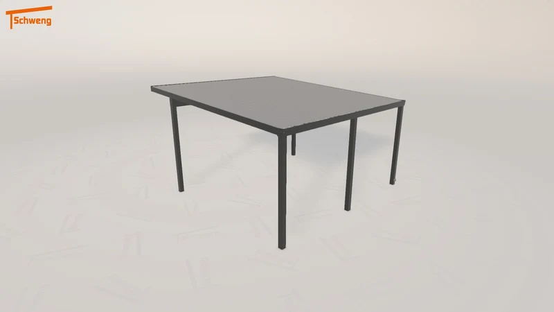 #DE Schweng Pultdachcarport S400 (ID 772gqg)