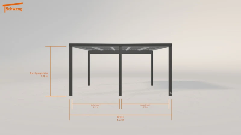 #DE Schweng Pultdachcarport S400 (ID 772gqg)