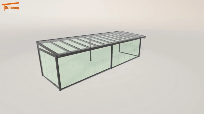 #DE Schweng Terrassenüberdachung S400 (ID qd9wjk)