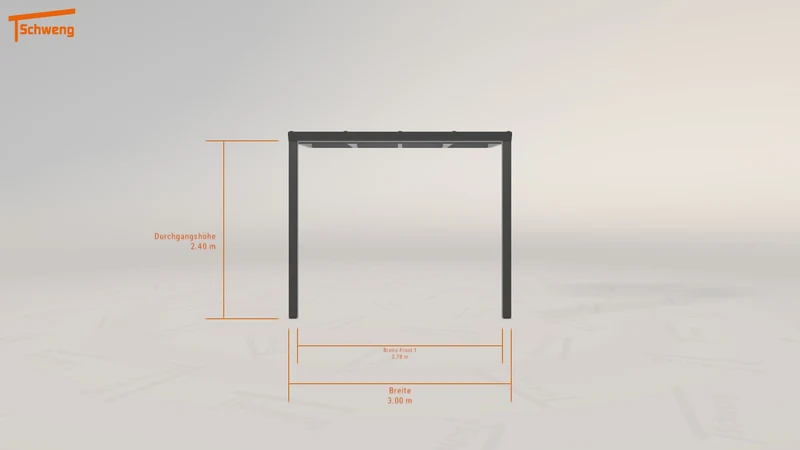 #DE Schweng Terrassenüberdachung S350 (ID 85j29w)