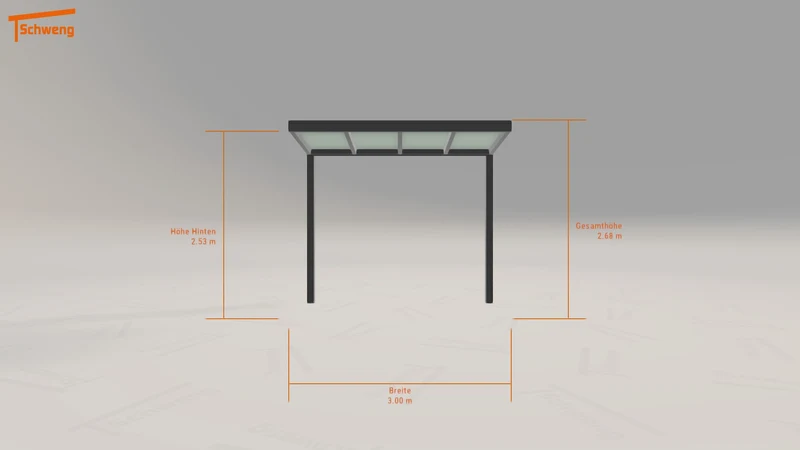 #DE Schweng Terrassenüberdachung S350 (ID 85j29w)