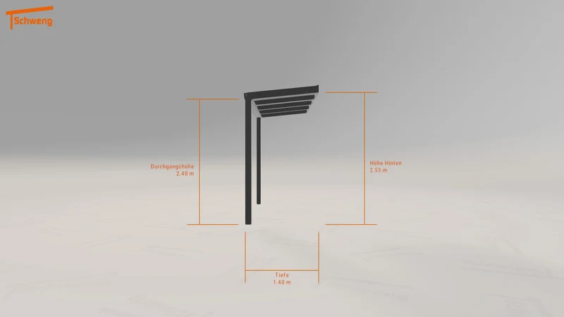 #DE Schweng Terrassenüberdachung S350 (ID 85j29w)