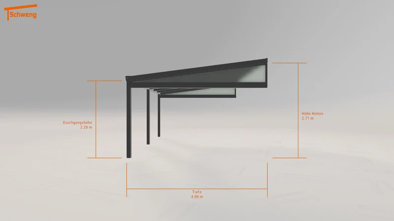 #DE Schweng Terrassenüberdachung S400 (ID jjg4pq)
