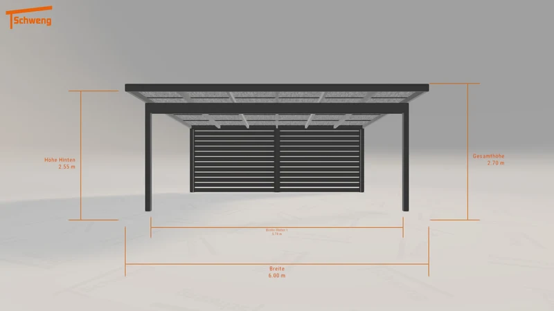 #DE Schweng Pultdachcarport S400 (ID qd9x7g) #MTG