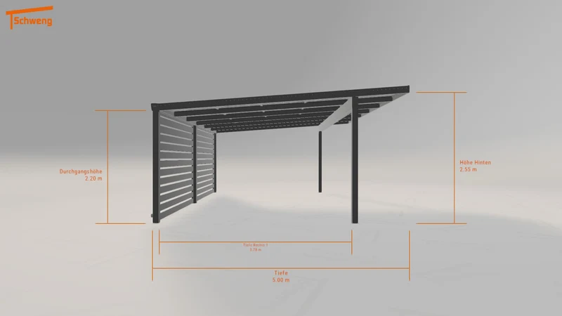 #DE Schweng Pultdachcarport S400 (ID qd9x7g) #MTG