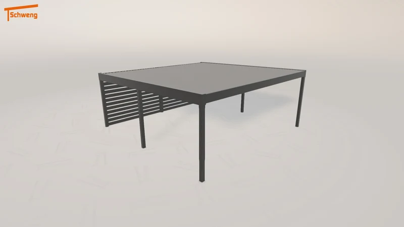 #DE Schweng Flachdachcarport C600 (ID rjy84g) #MTG