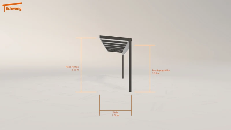 #DE Schweng Terrassenüberdachung S350 (ID 33y5d3)