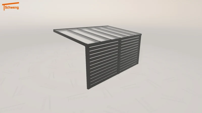 #DE Schweng Pultdachcarport S350 (ID bkd5m3)