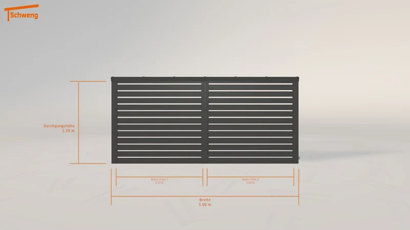 #DE Schweng Pultdachcarport S350 (ID bkd5m3)