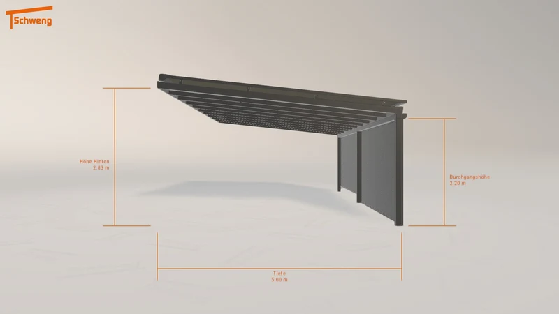 #DE Schweng Terrassenüberdachung S400 (ID ygzw9k)