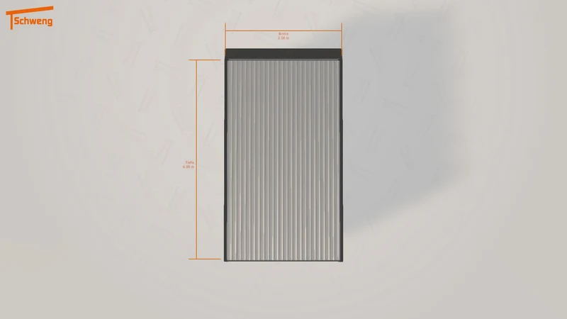 #DE Schweng Flachdachcarport C600 (ID pbvdgb) #MTG