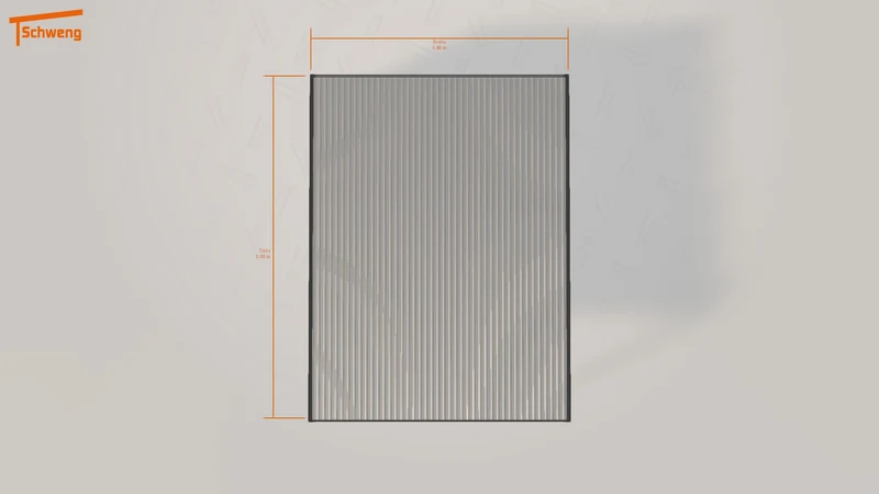 #DE Schweng Flachdachcarport C600 (ID 33yk3w) #MTG