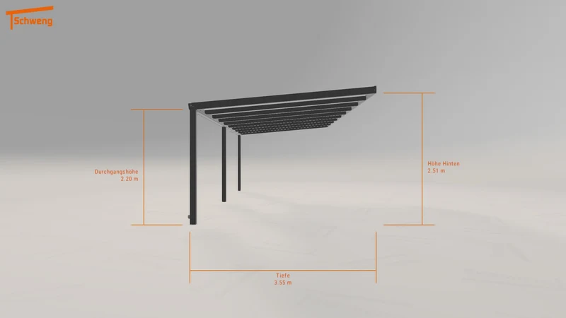 #AT Schweng Terrassenüberdachung S350 (ID rjyn2d)