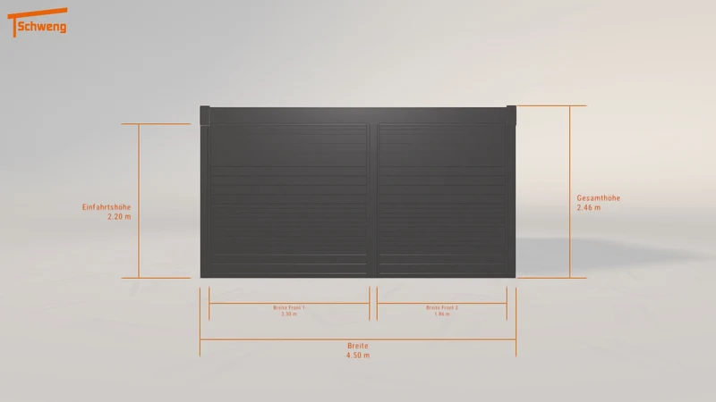 #DE Schweng Flachdachcarport C600 (ID 77253q) #MTG