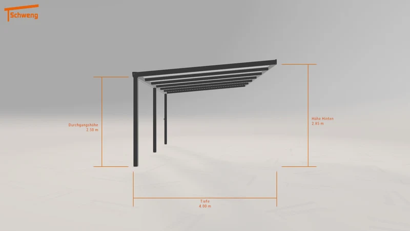 #DE Schweng Terrassenüberdachung S400 (ID dvdq2r)